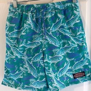 Vineyard Vines Boys large (12-14) Chappy Swim Suit trunks